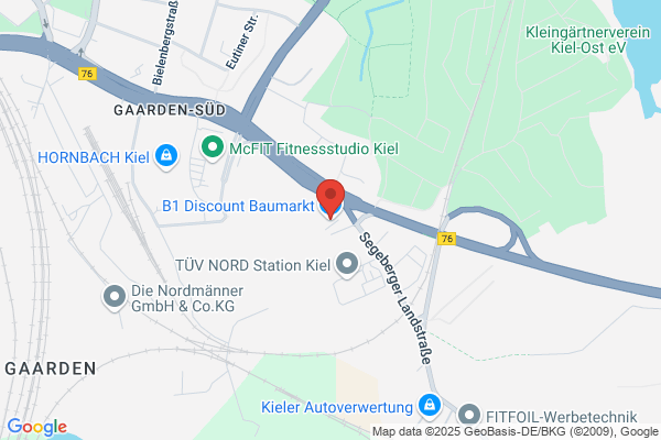 B1 Discount-Baumarkt