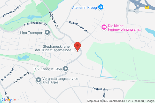Trinitatisgemeinde Bezirk 3: Stephanus Kroog Pastor Albrecht Schmidt