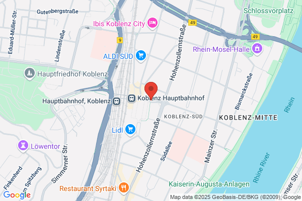 Röhr Parkservice Tiefgarage am Hauptbahnhof
