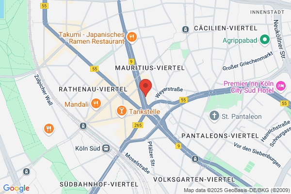 Testzentrum-Hohenzollernring /Ecke Palmstrasse (Kostenloser Bürgertest)