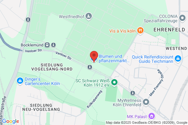 Blumencenter A. Britz  dauerhaft geschlossen
