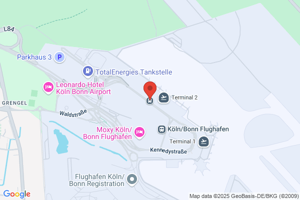 Iran Air, Terminal 2 KölnBonn Flughafen