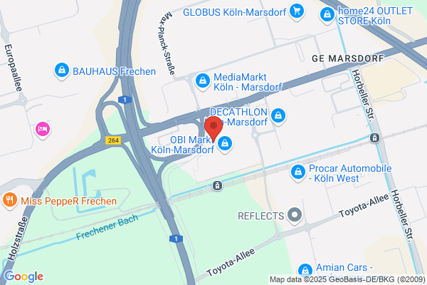 OBI Holzzuschnitt-Service im Markt Köln-Marsdorf
