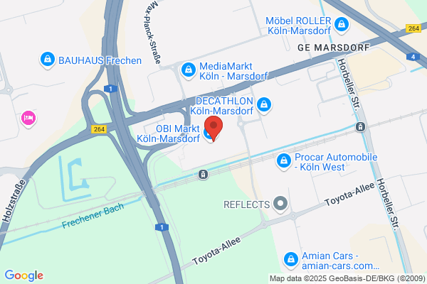 OBI Farbmisch-Service im Markt Köln-Marsdorf