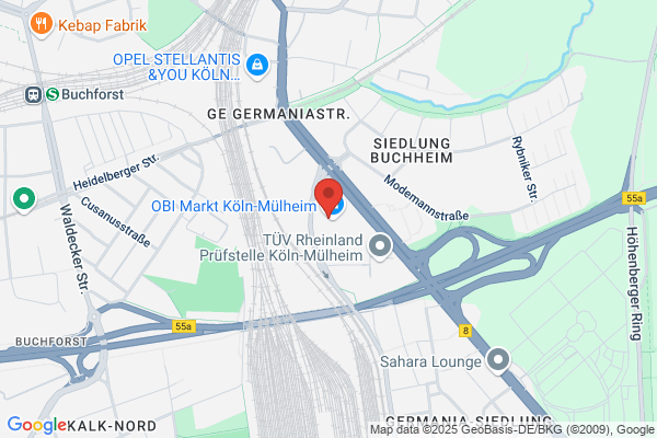 OBI Farbmisch-Service im Markt Köln-Mülheim
