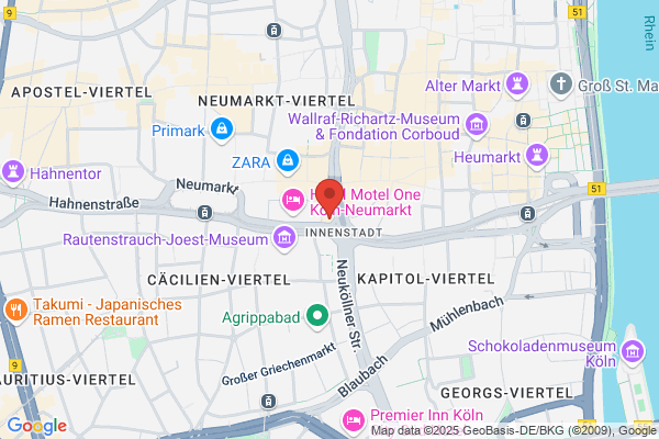 Parkhaus GALERIA Köln Hohe Straße B