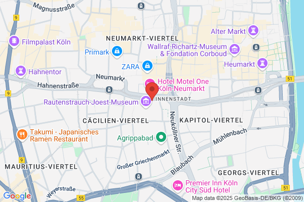 Parkhaus Cäcilienstraße APCOA