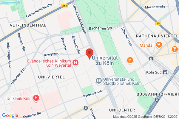 Kölner Studentenwerk AöR, Mensen/Cafeterien Köln, Philosophikum