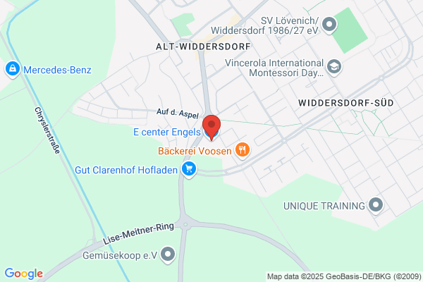E center Engels