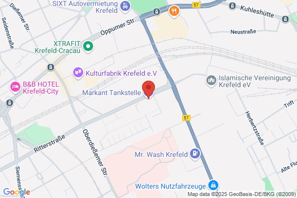 Markant Tankstelle