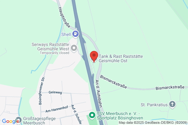 Tank & Rast Raststätte Geismühle Ost