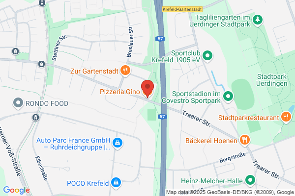 Pizzawagen bei Gino