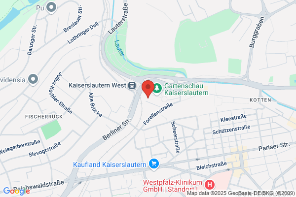 Gartenschau Kaiserslautern Haupteingang a. d. Lauterstr. und Fundbüro
