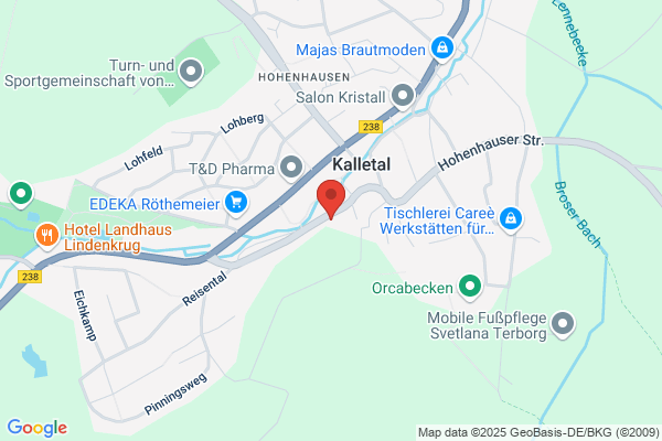Kirche Hohenhausen - Evangelisch-reformierte Kirchengemeinde Hohenhausen