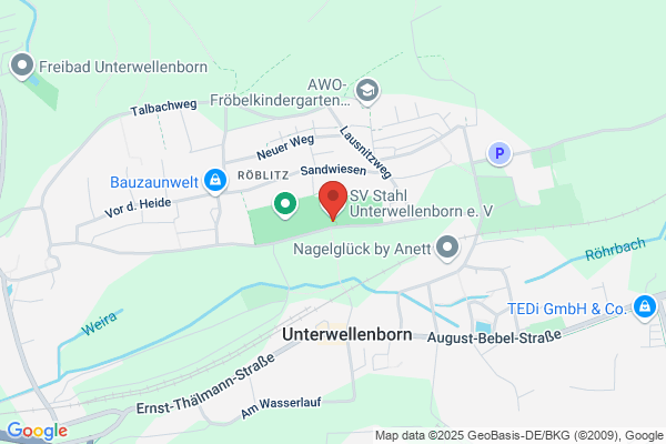 Sportverein Stahl Unterwellenborn e.V. Sportplatz