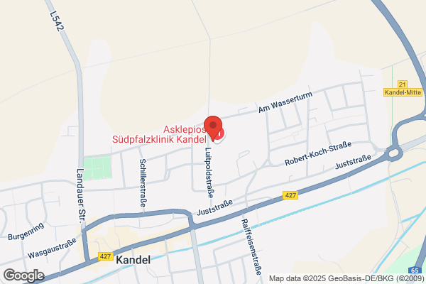 Asklepios Südpfalzklinik Kandel - Anästhesiologie
