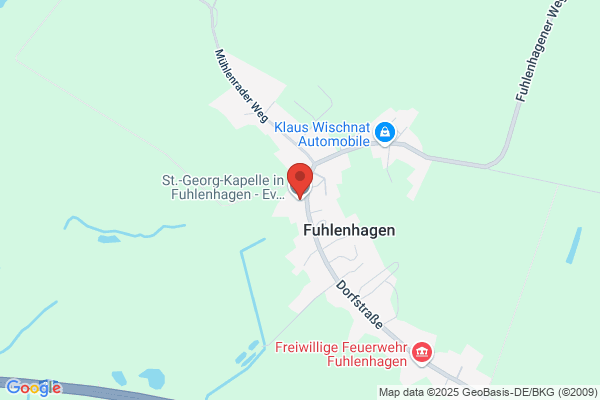 St.-Georg-Kapelle in Fuhlenhagen - Ev.-Luth. Kirchengemeinde Sahms