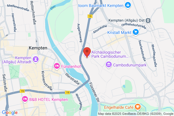 Archäologischer Park Cambodunum Tempelbezirk