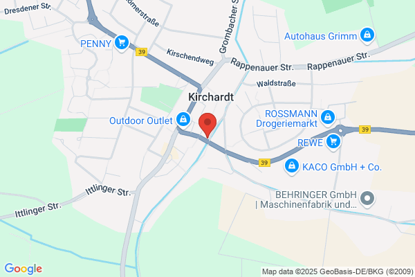 Friseurgeschäft in Kamm