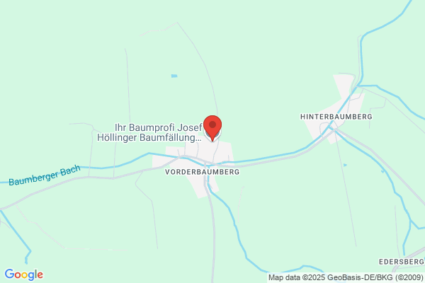 Ihr Baumprofi Josef Höllinger Baumfällung Baum fällen