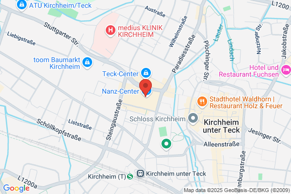 Volksbank Mittlerer Neckar eG, Filiale Kirchheim-NANZ Center (SB-Stelle)