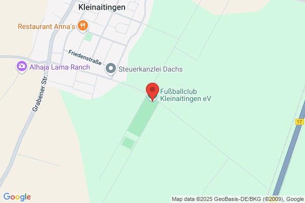 FC Kleinaitingen e.V. Sportheim