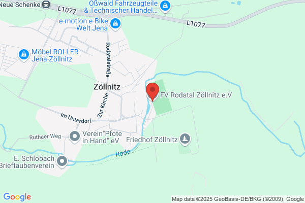 FV Rodatal - Zöllnitz e.V. - Vereinshaus