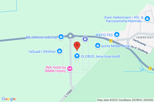 GLOBUS Abholservice Jena-Isserstedt