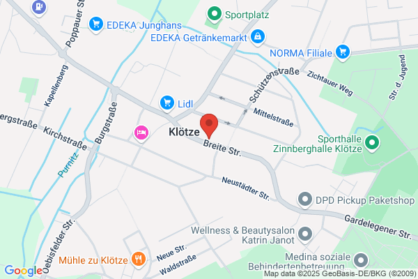 Volksbank eG Südheide - Isenhagener Land - Altmark, KompetenzCenter Klötze