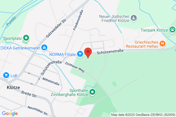 VfB Klötze E.V. Geschäftsstelle