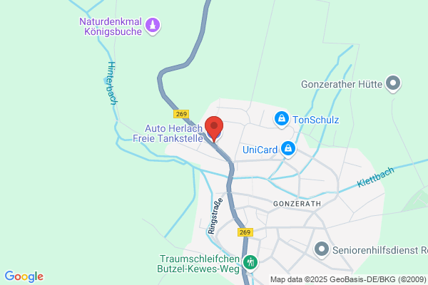 Auto Herlach und freie Tankstelle