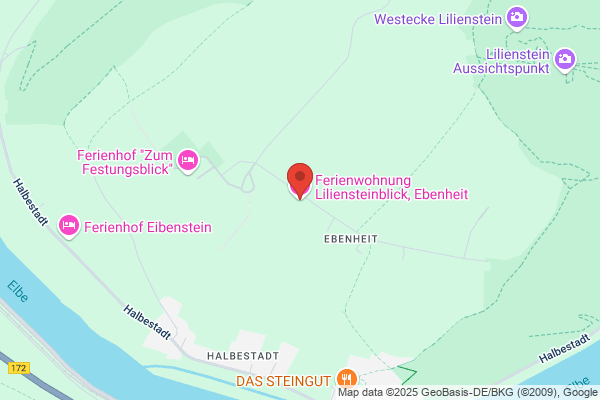 Ferienwohnung Liliensteinblick, Ebenheit