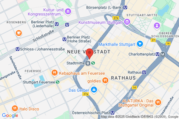 Apotheke Stadtmitte Stuttgart UG, S-Bahn