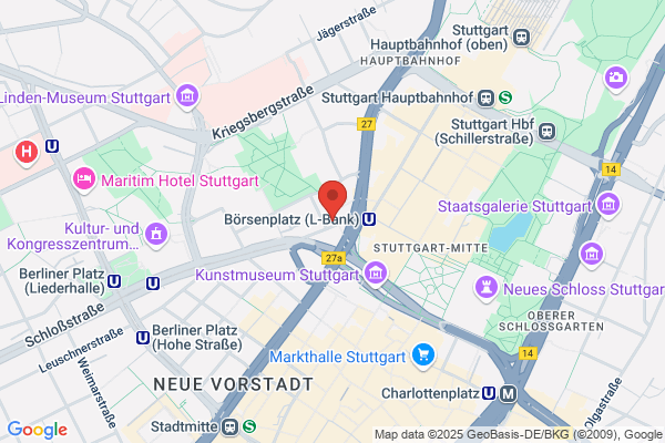 Mauritius Stuttgart-Mitte