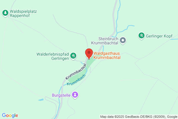 Krummbachtal Waldgasthaus und Biergarten