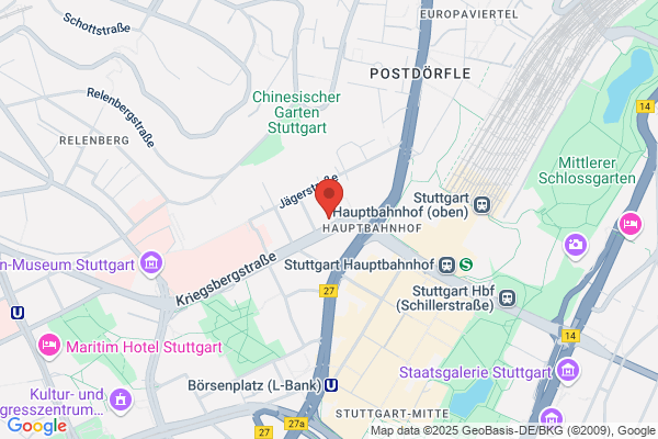 Hotel Motel One Stuttgart-Hauptbahnhof