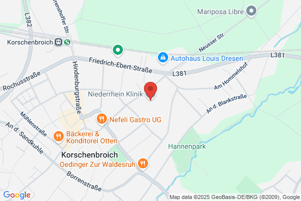 Orthopädie - Niederrhein Klinik