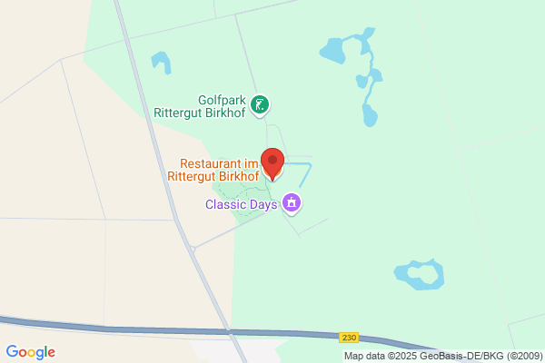 Restaurant im Rittergut Birkhof