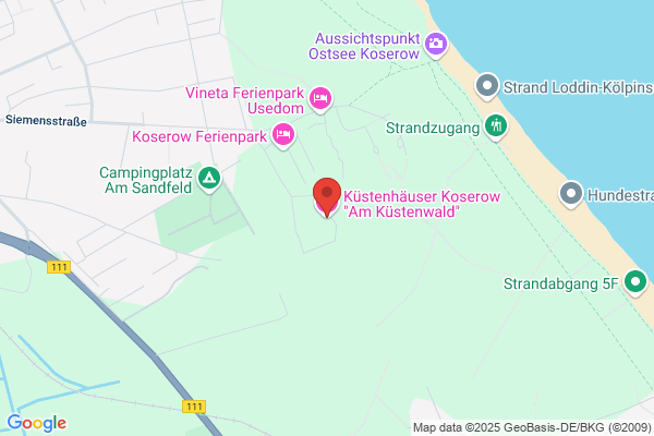 Küstenhaus Insel Usedom