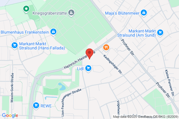 Taxiring Stralsund