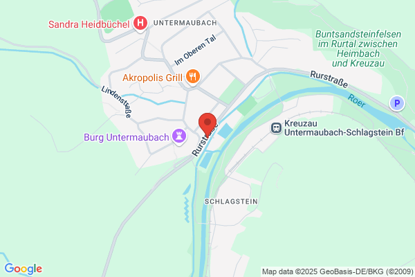 Forellenzucht Burg Maubach