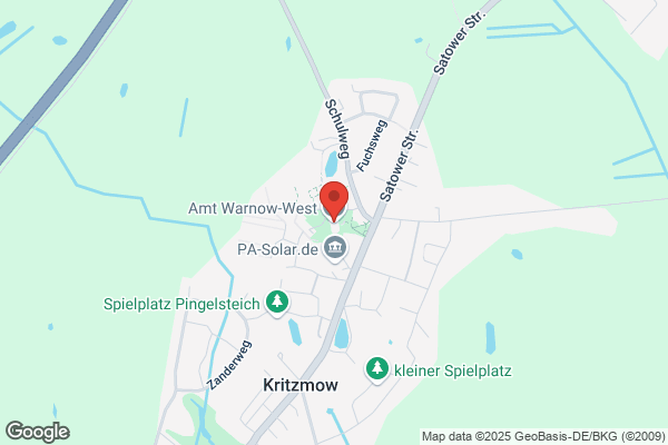Amt Warnow West Elmenh./Lichtenh.Papend.Stäbel.Pölch.Kritzm.Lambrechtsh.Ziesend.