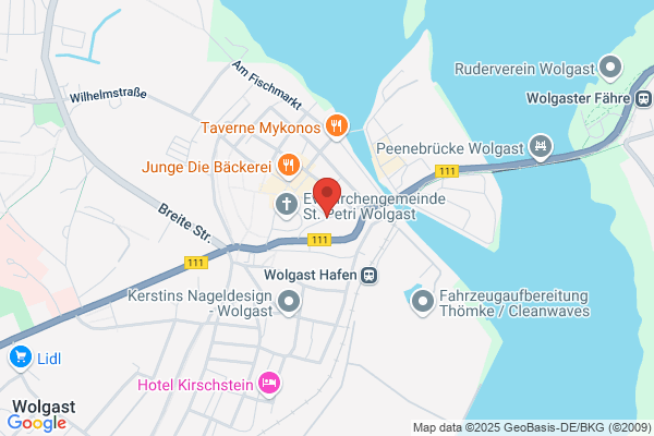 Stadt Wolgast, Amt am Peenestrom