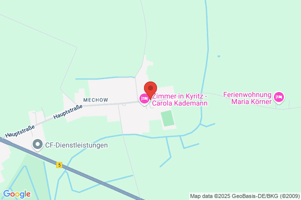 Kirche Mechow - Pfarrsprengel Meyenburg