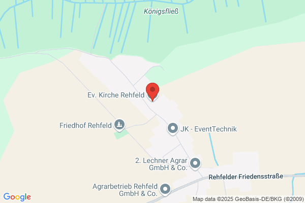 Kirche Rehfeld - Pfarrsprengel Breddin-Barenthin