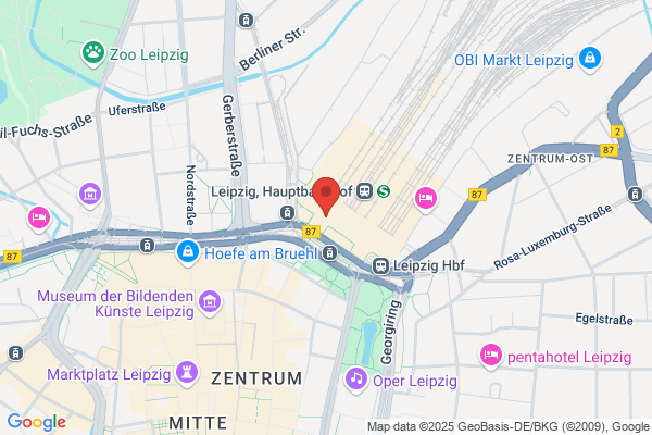 SIXT Autovermietung Leipzig Hauptbahnhof