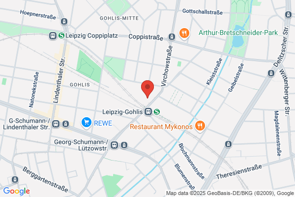 Biergarten mit Ginkobaum