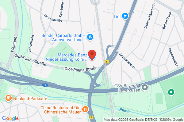 Mercedes-Benz Niederlassung Köln/Leverkusen