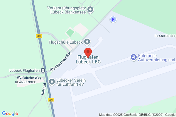 Bundespolizeirevier Lübeck DVR Flughafen Blankensee