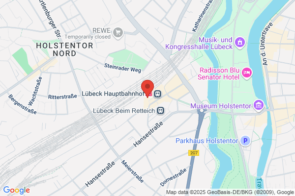 Bundespolizeirevier Lübeck-DVR Lübeck Bahnhof